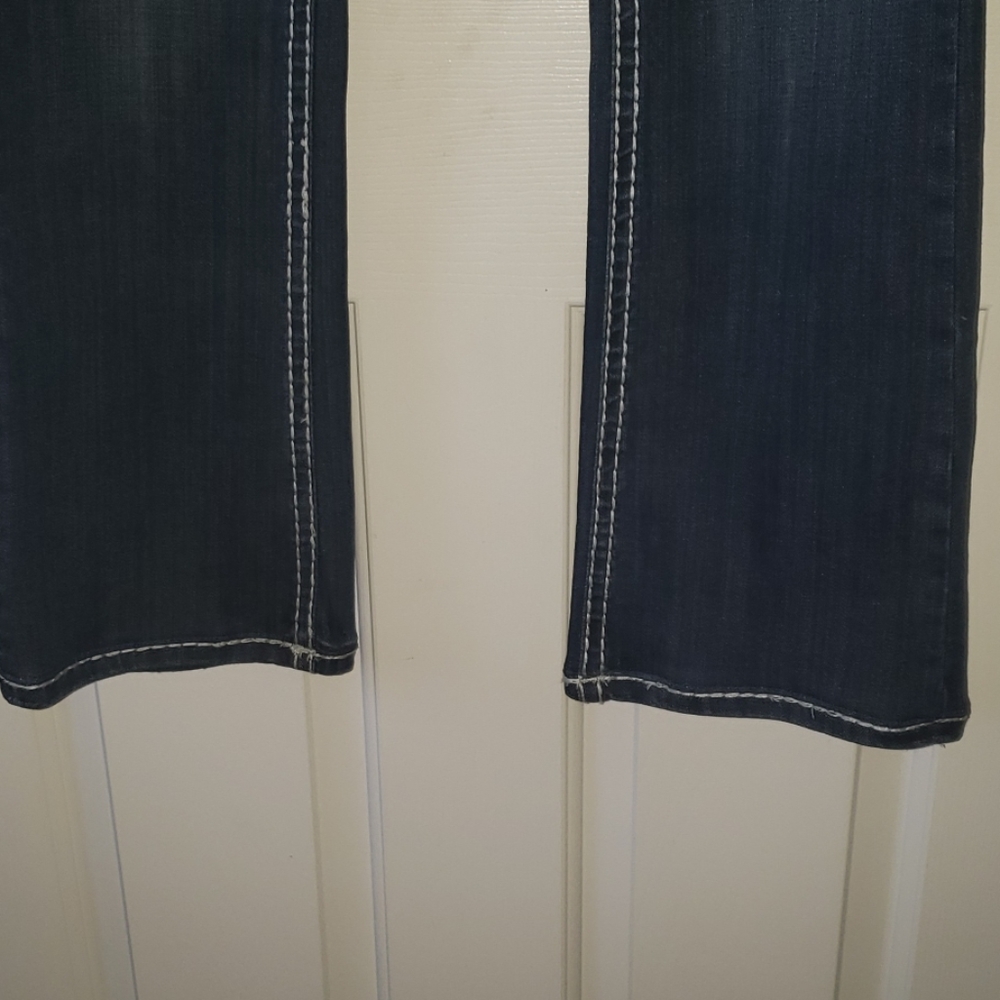 L.A. Idol Rhinestone Jeans - Picture 2 of 5